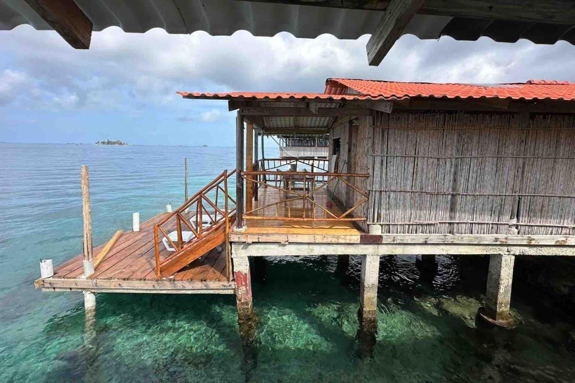 San Blas Islands - Private Cabin Over-The-Ocean Including Meals Mandinga Número Uno Exterior foto