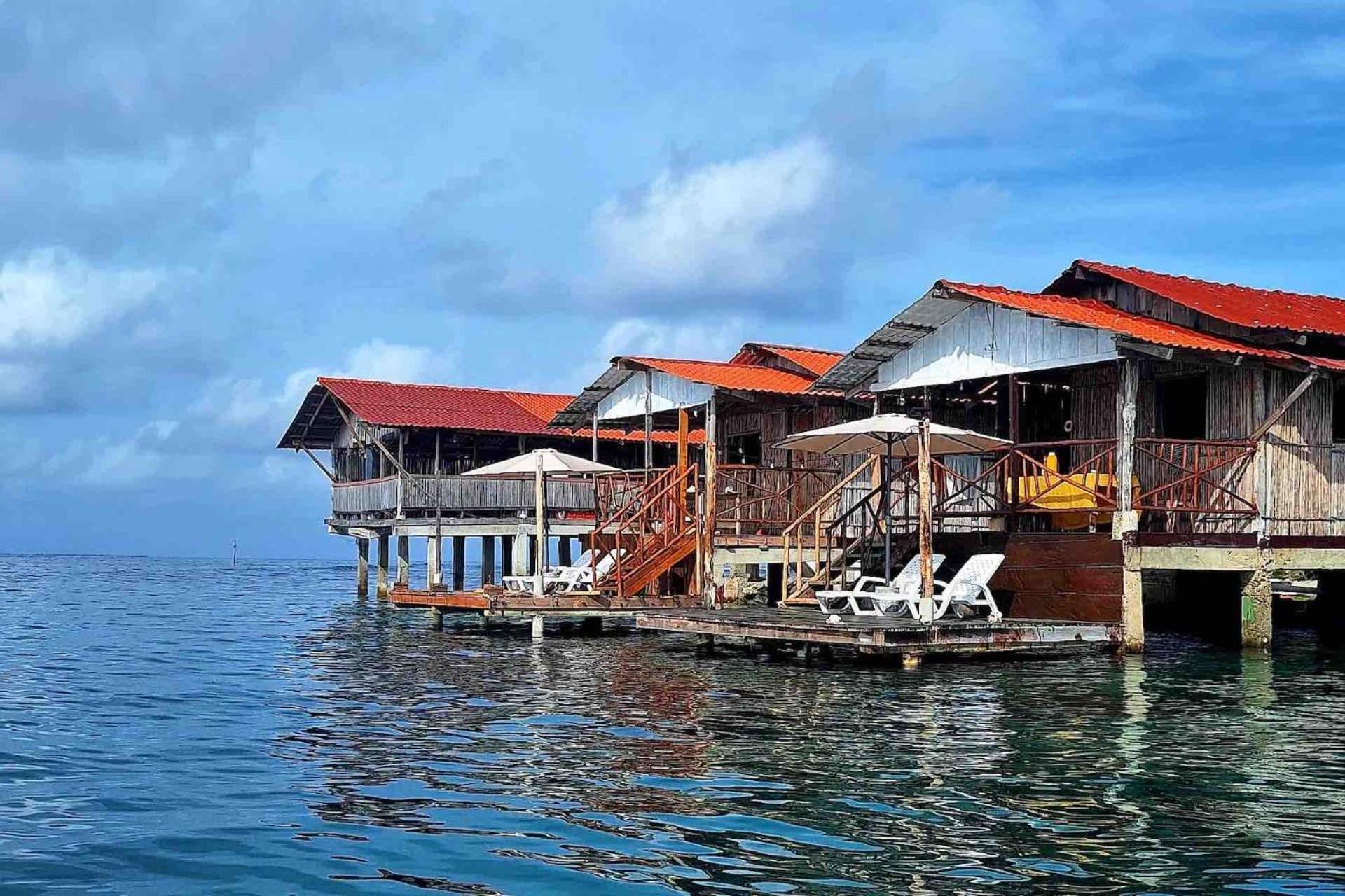 San Blas Islands - Private Cabin Over-The-Ocean Including Meals Mandinga Número Uno Exterior foto